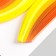 Strips for quilling 100 strips density 120 grams "yellow orange" width 0.5 cm length 39 cm 517733