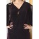 Women's dress, size 60, black color, pink