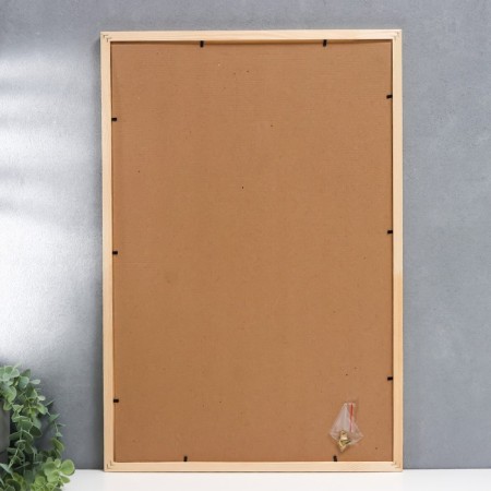 Photo frame 40x60 cm white tree pr. No. 2 (plastic screen)-1
