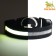 Collar with backlight size S, Osh 35-43 x 2.5 cm, 3 glow modes Black