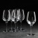 A set of glass glasses for the wine "Ata", 470 ml, 6 pcs