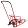 Sled "Timka 5 station wagon", red color