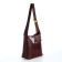Women's bag on the Textura screw castle, small size, brown color