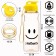 Water bottle, 500 ml, "smile"
