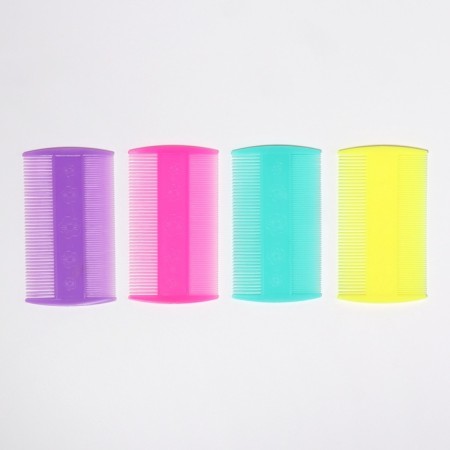 The comb is bilateral, 9 × 5 cm, color mix-3
