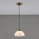 Suspended Citilux “Adriana” CL405113, 22x22x21 cm, 1x75W, E27, brown color