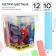 A set of colored crayons of spider-man, 12 pieces, 10 colors
