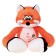 Soft toy "Fox Ginger"