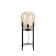 The floor lamp ST LUCE. SL1050.515.01. Burasca. 1x40 W, E27, 38x38x92 cm, black color