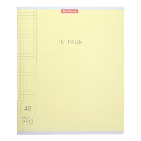 Notebook A5+, 48 sheets, a cage on the bracket, Erichkrause, Coverpro Mix classic, plastic cover mix-6