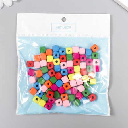 Decor for creativity tree "Color cubes" 0.7x0.7 cm (set 80 pcs)-4