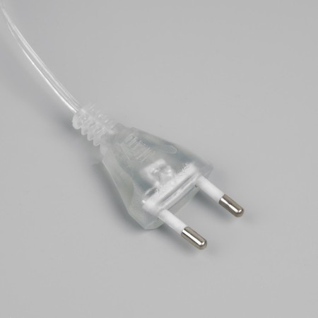 LED figure "Silver Gifts" 15, 20, 25 cm, textiles, metal, 220 V, glow warm white-4