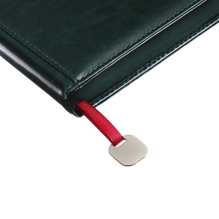 Deliciper of Leduced A5, 160 sheets of Polo New, solid cover, artificial leather, green-5