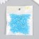 Decor for creativity plastic "Half of beads. Blue" 20 g 0.8x0.8 cm