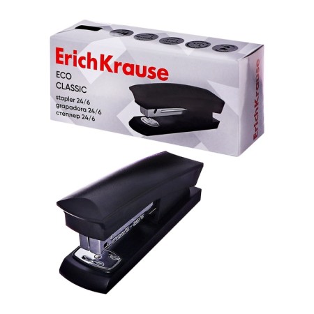 Stapler Erichkrause Eco, No. 24/6 and 26/6, up to 30 sheets, black-4