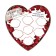 A set for the wedding ransom "Two hearts-one love", roses
