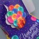 Gift folding box, packaging, "Happy Birthday", 16.5 x 16.5 x 5 cm