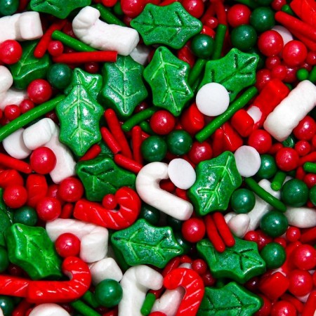 New Year. Sprinking confectionery "New Year's morning", 50 g-1