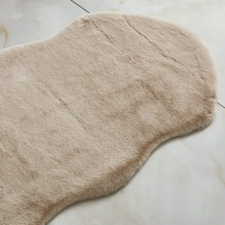 Plush mat Sofi de Marko, size 60x90 cm, beige color-2