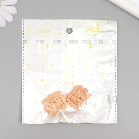 Busina for creativity tree "Lion" 3.1x2.6 cm-3