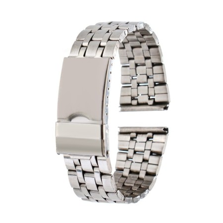Solomon watch strap, 22 mm, metal, L-18 cm, chrome