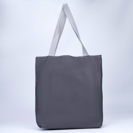 Antique-shop bag without lightning with lining, color gray color-2