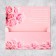 Money envelope "Happy Wedding", Roses, 19 x 0.7 x 9.5 cm