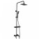 Lemark Tropic LM7002BL bath mixer, single -leaf, tropical shower, black