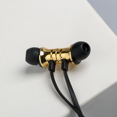 Wireless magnetic headphones with a “marble” microphone, mod. I13, 9 x 13.5 cm-4