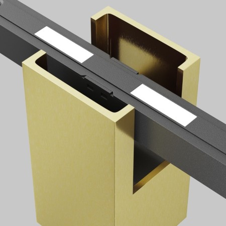 Technical TR121-2-7W4K-BS, LED, 7 W, 193x53x104 mm, 390 lm, 4000k, brass-6