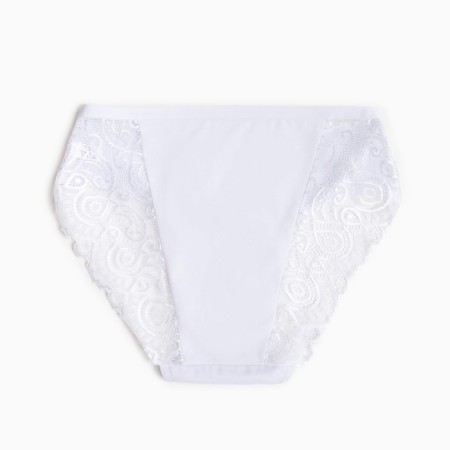 Panties female slips, white color, rr 46-48-2