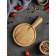 ADELICA Burger Board, with a pen, 20 × 13 × 1.8 cm, birch