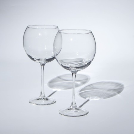 Set of glass glasses for the wine "Eden", 650 ml, 2 pcs-1