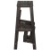 Stool- ladder, 455x310x616, wenge