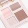 Professional Palette of shadows Myho Highlight, 4 colors