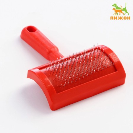 Semucher Pucodder is small with drops, 8.5 x 13 cm, red