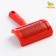 Semucher Pucodder is small with drops, 8.5 x 13 cm, red