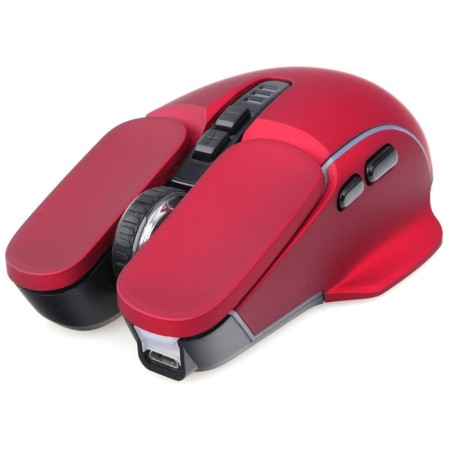 Game Gambird MGW-510, 2.4 GHz, 2400 dpi, 7 pr., RGB backlight, red-3