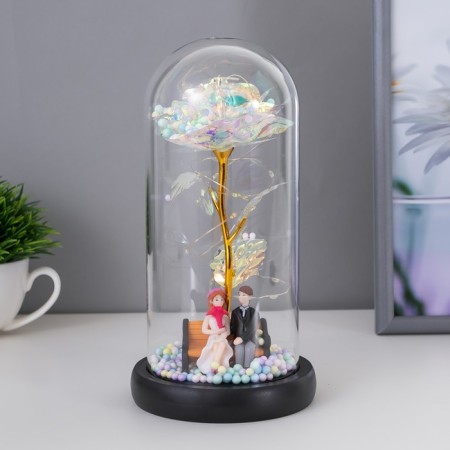 Nightlight "Happy Day" LED from batteries 3haaa 11x11x21.5 cm Risalux