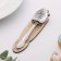 A teaspoon spoon with an engraving "for the first tooth", h = 14cm.