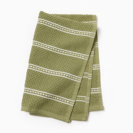 Ethel towel, col. Green, 38x63 cm, 100% HL, Makra-3