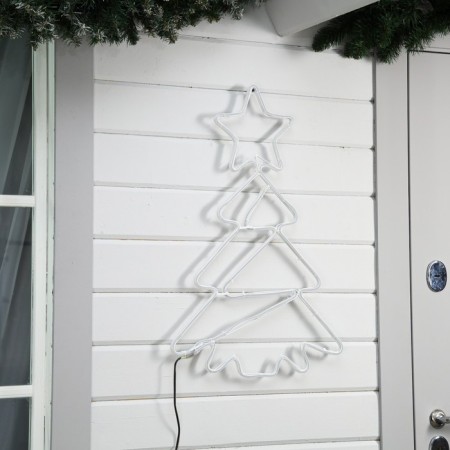 Neon figure "Christmas tree", 47 × 77 cm, 480 LED, 220 V, glow of green-1