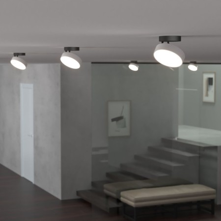 Lamp ceiling Elektrostandard, Pila LED 12 W, 135x135x93 mm, IP20, white color-1