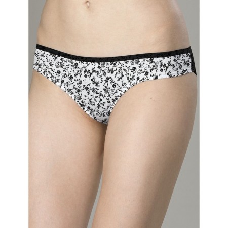 Women's panties, size 48 is gray, white, 2 pcs-2