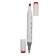Meshu bilateral markers for sketching, 6 colors (pink colors)