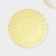 Service Porcelain Tea Daulay "Vivien", 12 objects: 6 cups 200 ml, 6 saucer d = 15 cm, yellow color