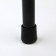 Furniture round tundra, d = 25 mm, 4 pcs., Black