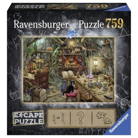 Animated puzzle Ravensburger “Witch Kitchen”, 759 details
