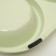 Metal dual bowl on a plastic basis 2 x 160 ml, 28.5 x 15 x 7 cm, green