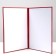 Address folder "for the signature" Bumvinyl, burgundy with divorces, a4